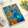 5D DIY Алмазная картина Два павлина Набор для вышивки крестом Мозаика Алмазная вышивка Роза Полный круглый/квадратный дрель Украшение дома