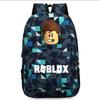 Стильный рюкзак Roblox для детей с ярким мультяшным рисунком и большим объемом