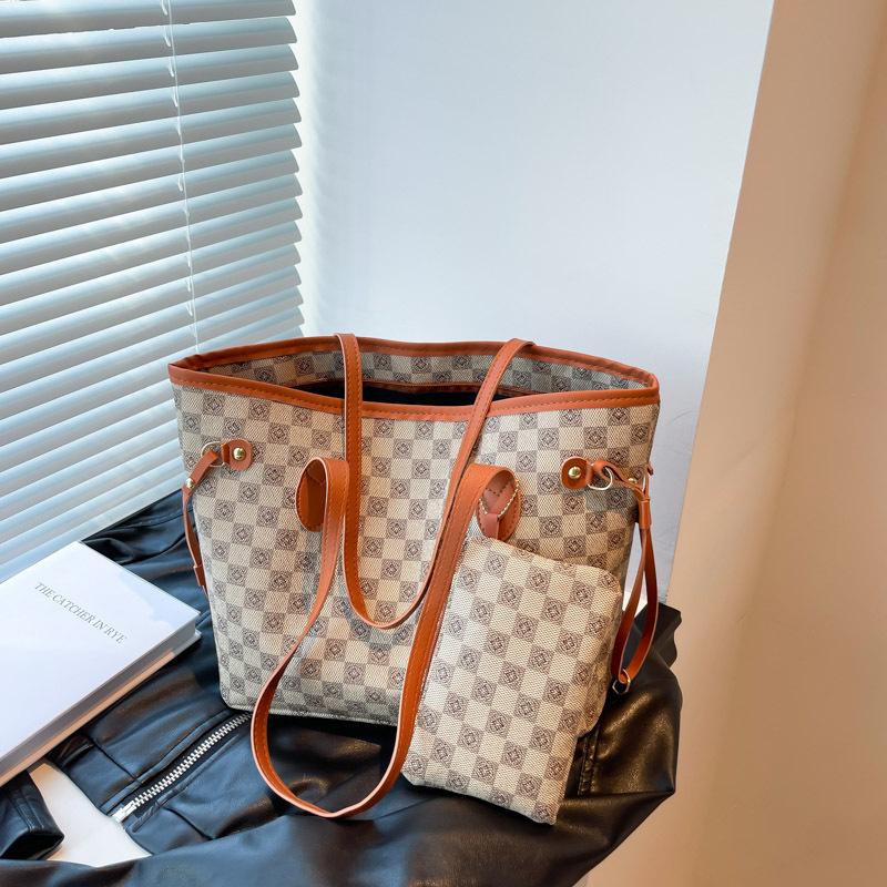 Сумка-тоут высокого качества, большой вместимости, с ретро-принтом, универсальная сумка для поездок на работу, модная женская сумка через плечо высокого качества