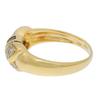Ring K18 yellow gold/sapphire/diamond #5.1(US Size) 3.5g Women Used