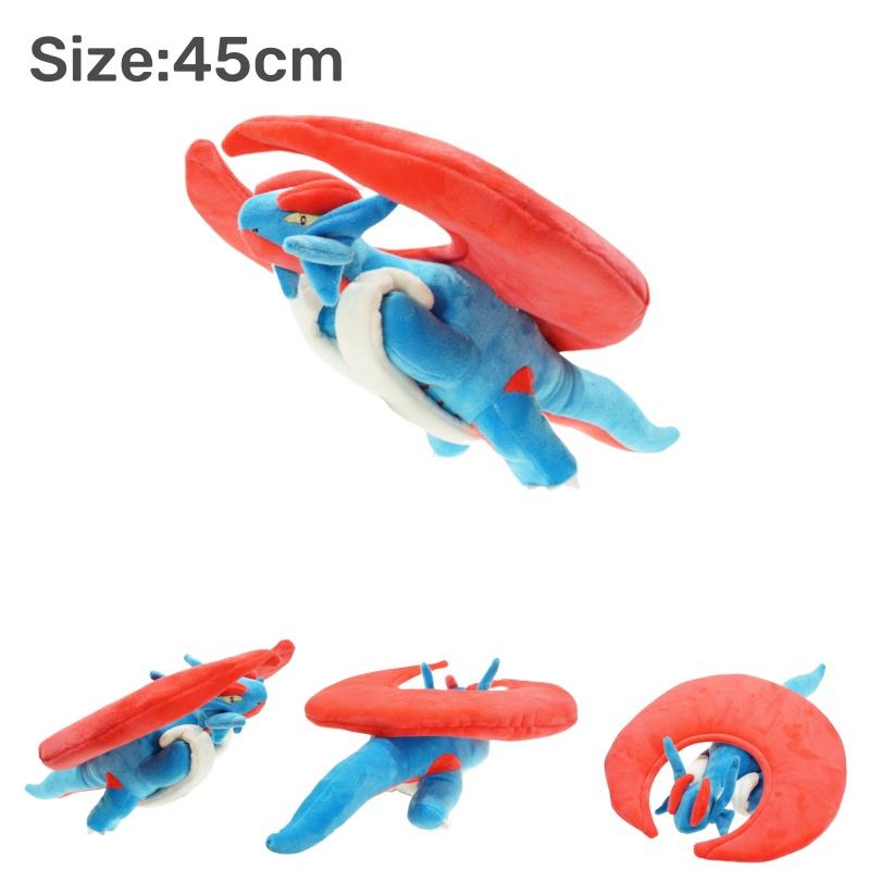 Legendary Pokemon Plush Toy Charizard Greninja Lucario Rayquaza Koraidon Goodra Lycanroc Zeraora Kyogre Anime Stuffed Plush Gift