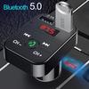 Car Bluetooth FM Transmitter Wireless Handsfree Audio Receiver Auto MP3 Player 2.1A Dual USB Fast Charger Car Accessories