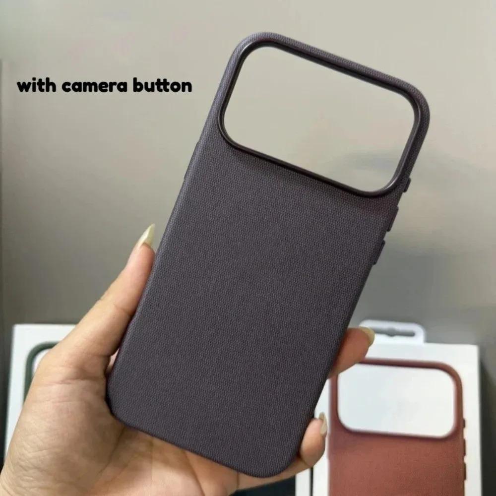 Новый TechWoven Магнитный Чехол для Телефона для For Iphone 17 Air 16 1 14 13 Pro Max С Кнопкой Камеры Для Официальный Защитный Чехол