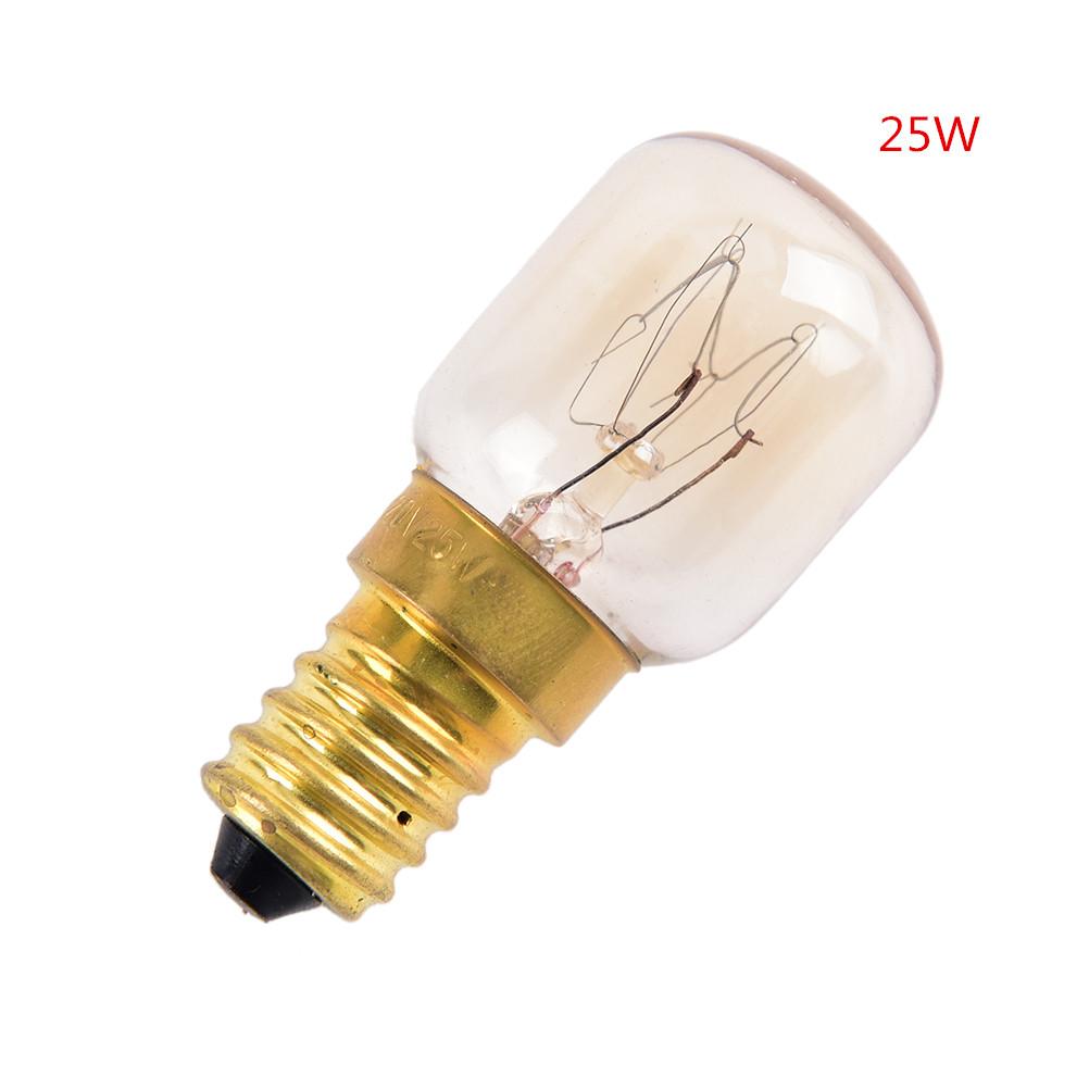 H220V-230V Высокотемпературные 300 градусов E14 Лампы для духовки/тостера / Лампы для вытяжки 15 Вт/25 Вт