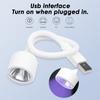 Мини-USB маникюрная светотерапевтическая машина для лака для ногтей, лампа для выпечки, светодиодная маленькая портативная лампа для светотерапии