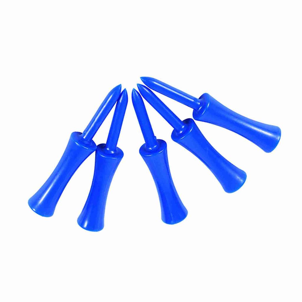 100 шт. Пластиковые синие 68 мм тройники для гольфа, понижающий инструмент для гольфа, аксессуары для спорта