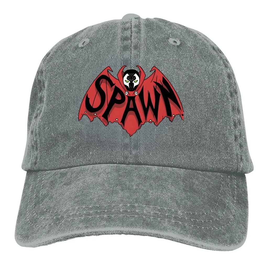Однотонные папины шляпы Superspawn Женская шляпа Солнцезащитный козырек Бейсболки Spawn Comic Кепка с козырьком