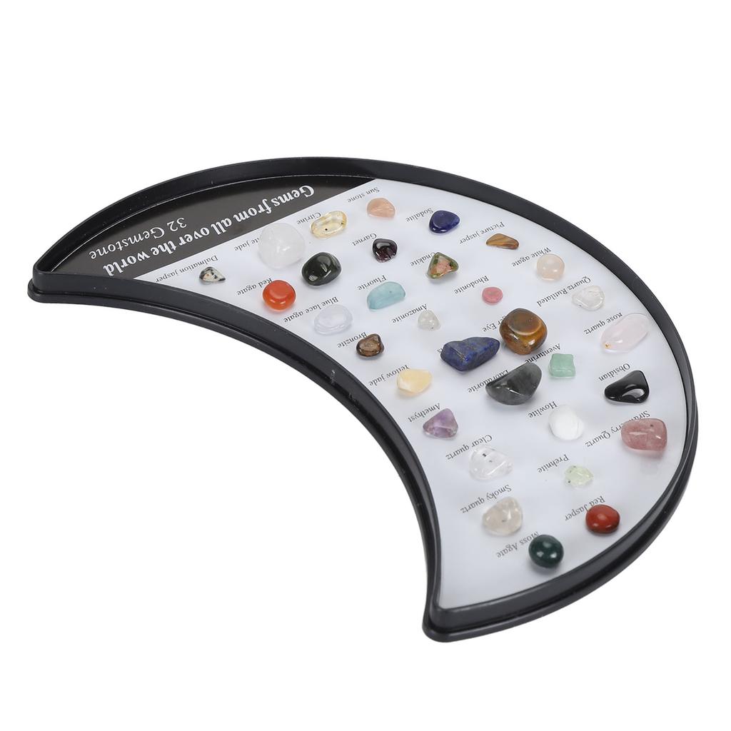 Rock Stone Colletction Kit for Kids Exquisite Science Classroom Rocks and Minerals Collection