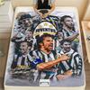 Фланелевое одеяло с принтом Juventus, Высококачественное, Удобное для всех сезонов, Декор для дома, Тепло и уют