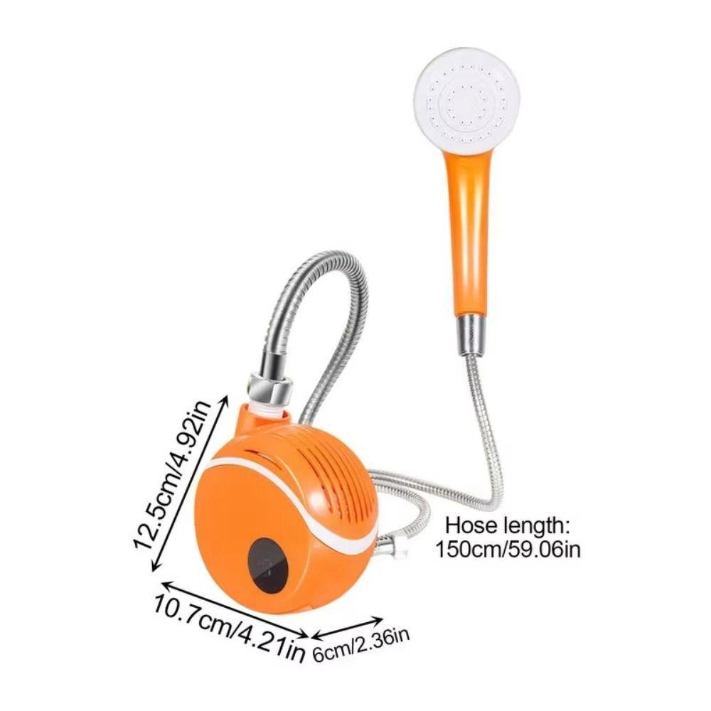 2000 мАч Душ для улицы Цифровой дисплей температуры Перезаряжаемый Душ Душ для кемпинга Мытье домашних животных
