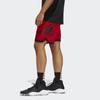 Adidas Мужские баскетбольные шорты для тренировок по бегу, красные DX6744