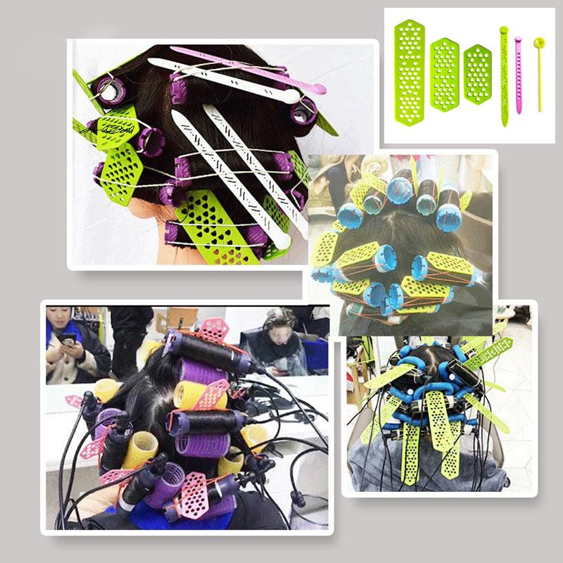 10/20 шт. Салонные термостойкие зажимы для волос, не оставляющие заломов, инструменты для термоукладки для холодной завивки, горячей завивки, компрессия против резинки для волос