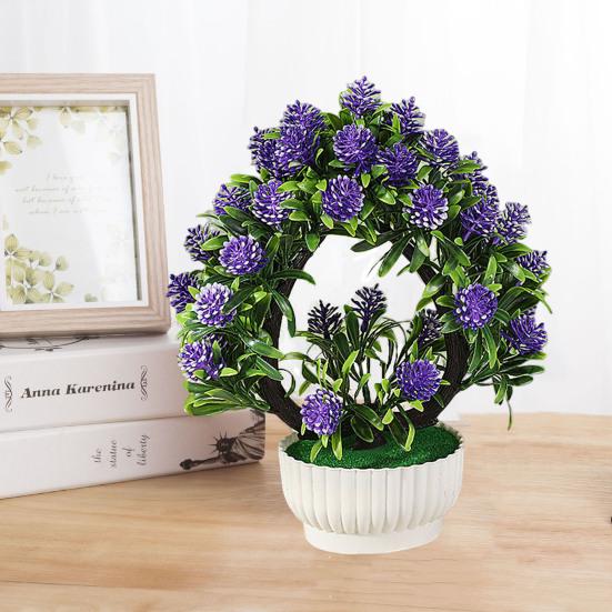 Красивая имитация горшечных растений. Реалистичная четкая текстура. Создает жизненную силу.