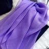 New Versatile Solid Color Dance Scarves Sunscreen Scarves With Good Drape Women'S Long Scarves And Gauze Scarves