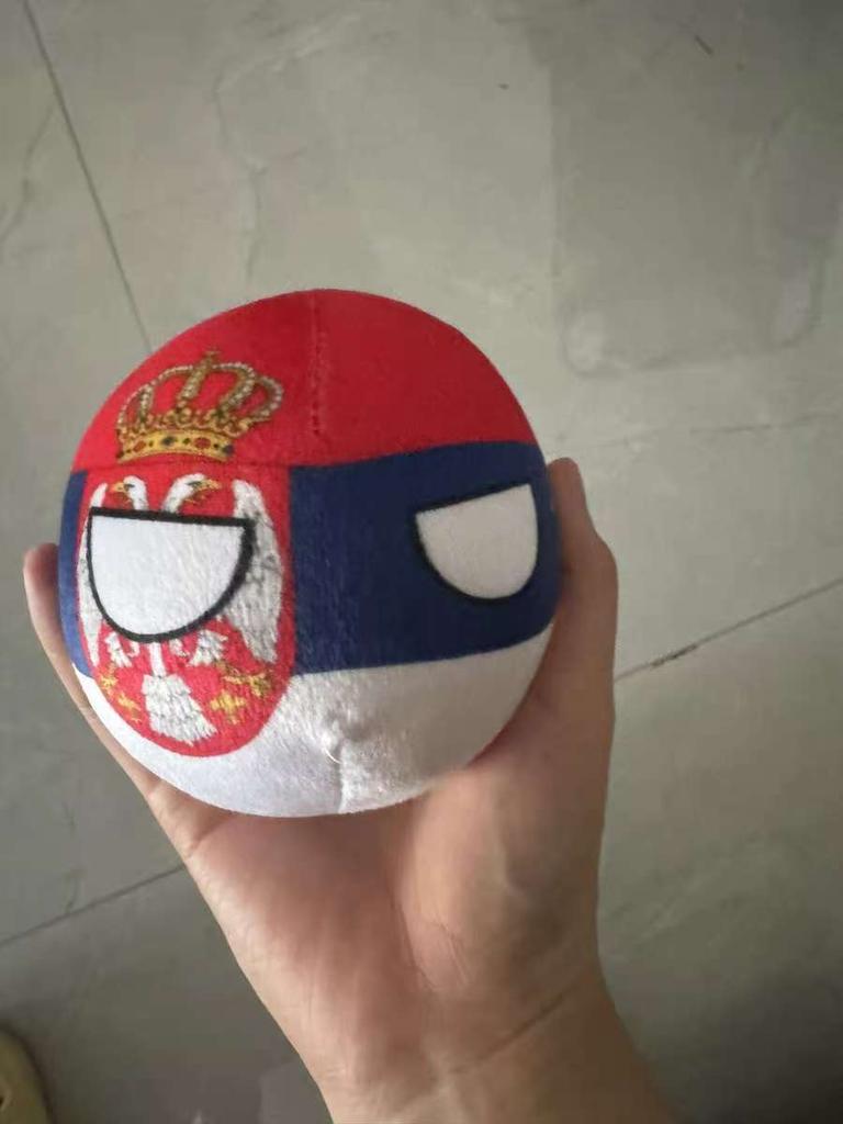 10 см Плюшевая подушка Polandball Бангладеш Ирландия Англия Шотландия Пуэрто-Рико Сербия Уэльс Непал Countryball Игрушка Подарок