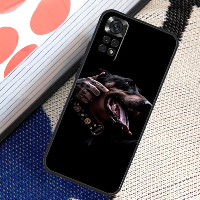 Animal Doberman Dog Case For Xiaomi Redmi Note 8 9 10 11 12 Pro 8T 9S 10S 11S Redmi 12C 9C 9T 10A 10C Cover