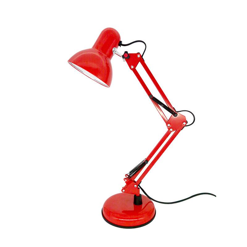 Американская складная настольная лампа с длинным рукавом – защита глаз для детей, студентов, татуировщиков, мастеров по вышивке, мастеров маникюра – подключаемый светильник и подарочная лампа