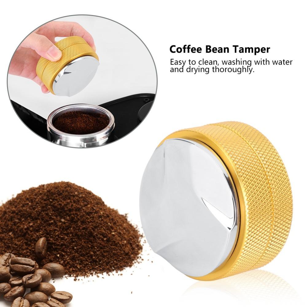 Stainless Steel Espresso Distributor Leveler Tool Non-Slip Coffee Distributor Home Use