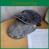 Retro Color Solid Toned Cotton Twill Cap Sunshade Casual Artistic Travel Hats