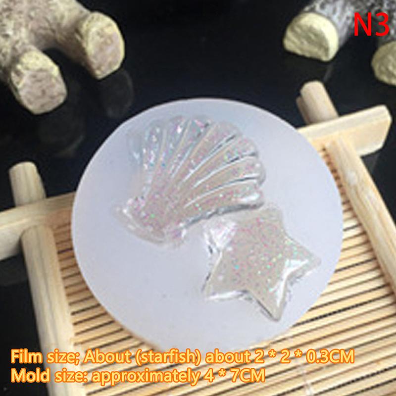 Силиконовая форма для самостоятельной работы, ракушка, морская звезда, ракушка, силиконовая форма для шоколада, форма для выпечки, инструменты для украшения торта из помадки, формы для художественного творчества из глины и смолы
