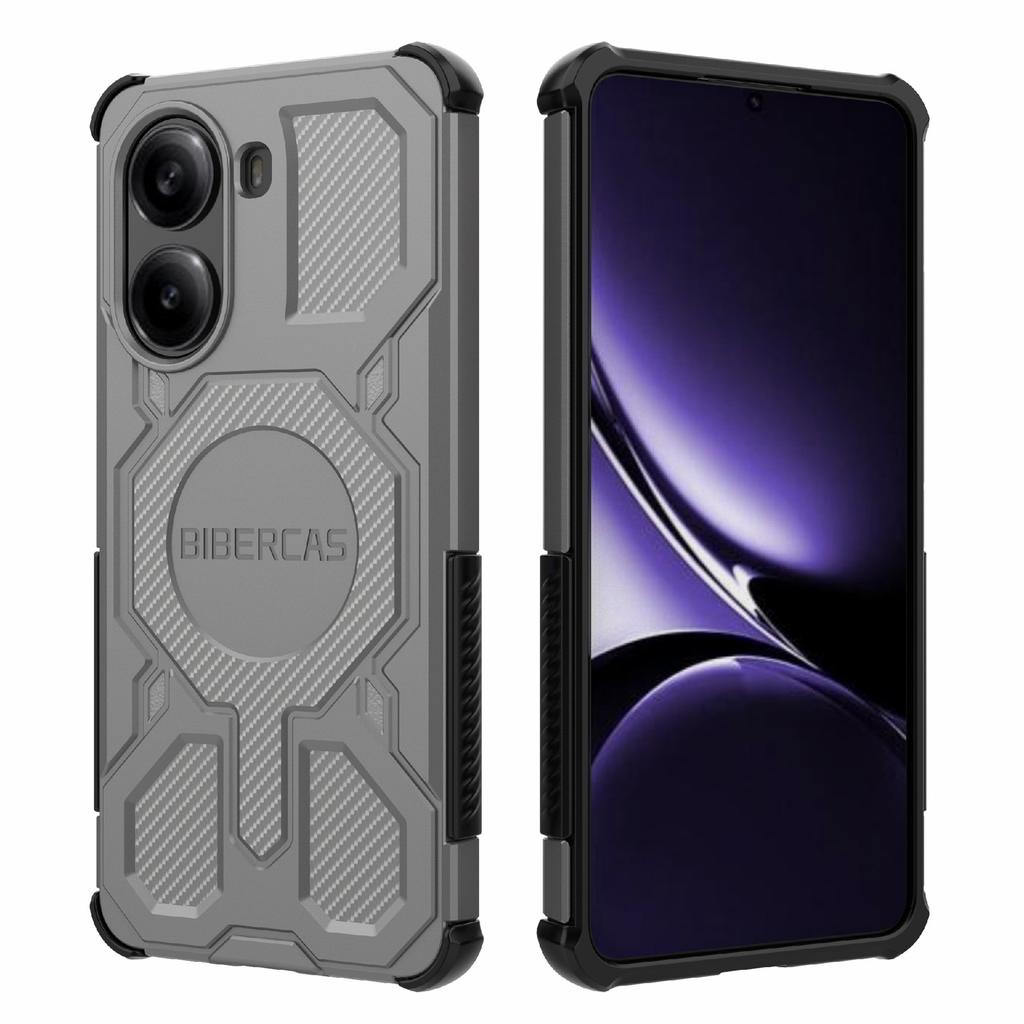 BIBERCAS J-16 Series For Xiaomi Redmi Turbo 4 5G/Poco X7 Pro 5G Case Compatible with MagSafe Anti Drop TPU+PC Phone Cover