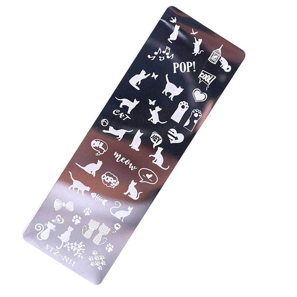 Набор стемпинга для дизайна ногтей