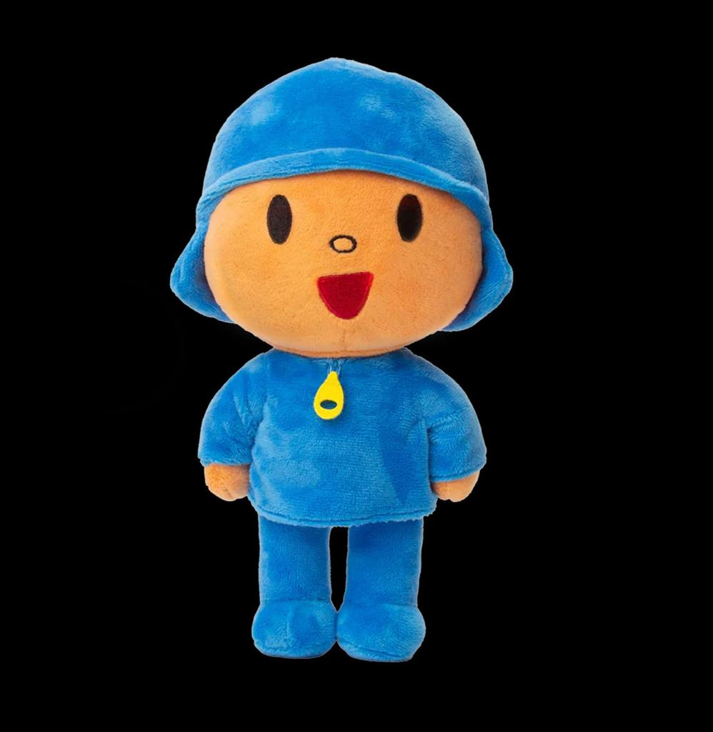Мягкая игрушка Mighty Mojo Pocoyo для и мальчиков Официально лицензированная мягкая игрушка Дошкольная обучающая мягкая кукла для сна - 12 дюймов Малыши, Девочки, - -