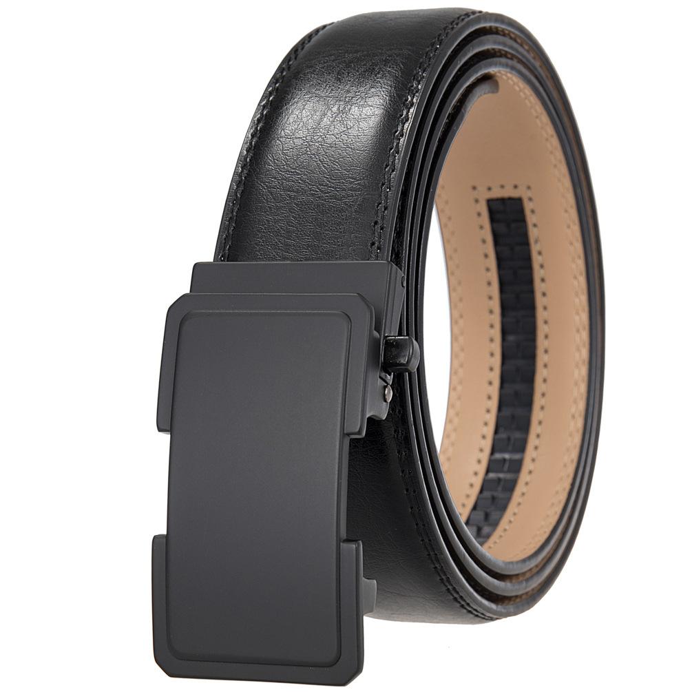 Ремень, двухслойный кожаный ремень, автоматическая пряжка Ly36-25568-1