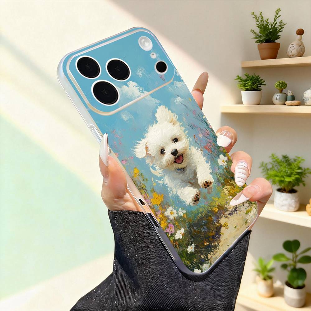 Shih Tzu Painting Animal Cute For iPhone 17,16,15,14,13,12,11,Pro,Max,Plus,Mini,SE4,E Magnetic For Magsafe Wireless Phone Case