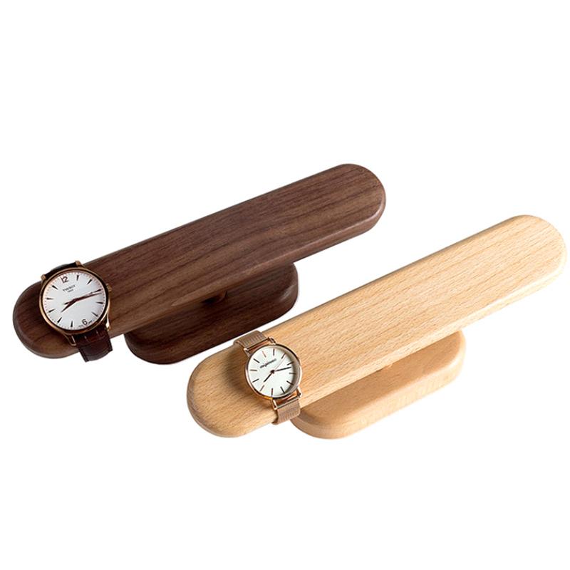 Высококлассный кронштейн для часов, креативное украшение для дома, деревянная стойка для хранения часов, полка для показа часов для выставки