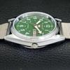 АВТОМАТИЧЕСКИЕ ВИНТАЖНЫЕ ОТРЕМОНТИРОВАННЫЕ SEIKO 5 6309A ЯПОНИЯ МУЖСКИЕ ЗЕЛЕНЫЕ ЧАСЫ a441705-1