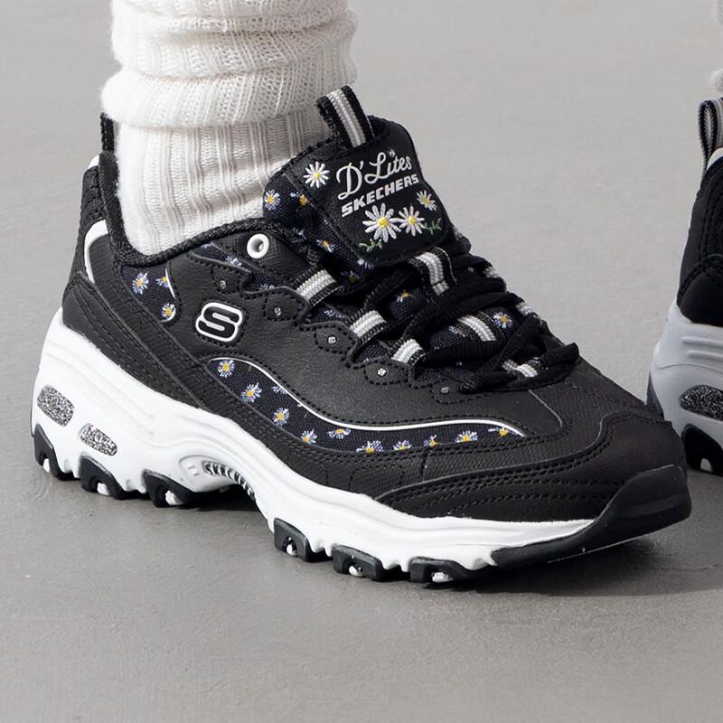 Skechers Женские повседневные туфли с пандой 896180-BKW