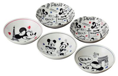 Maebata Disney Микки и друзья LET'S TRAVEL Набор фруктовых ваз D-MF56 51913