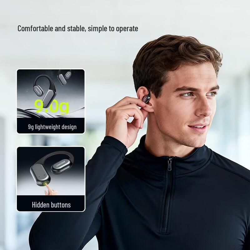 Lansdon RUN FIT TE11 Ear-Hook Bone Conduction Bluetooth Headphones