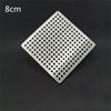 Bathroom Accessories Colander Floor Drain Pad Hair Filter Sink Strainer Square Drain Cover