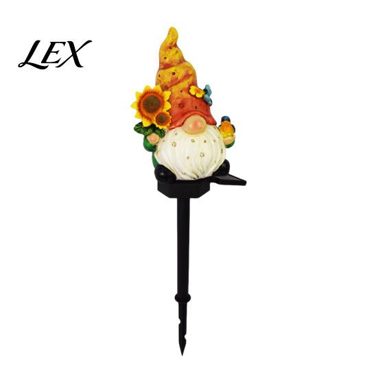 Pathway Solar Lamps Garden Stake Light, Waterproof Christmas Outdoor LED Lamp with Warm Powered Decor Glow, Decorative Landscape Lighting for