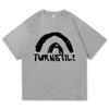 Turnstile Double Rainbow Tshirt 2025 Album Never Enough UnisexUnisex Clothing Harajuku High Quality Clothes Vintage Cotton Tshirts