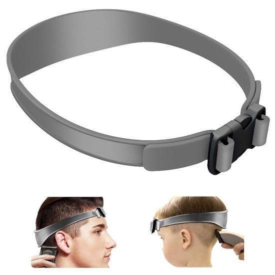 3Pcs/Set Hair Cutting Comb with Silicone Neckline Shaving Template Barber Fade Comb Professional