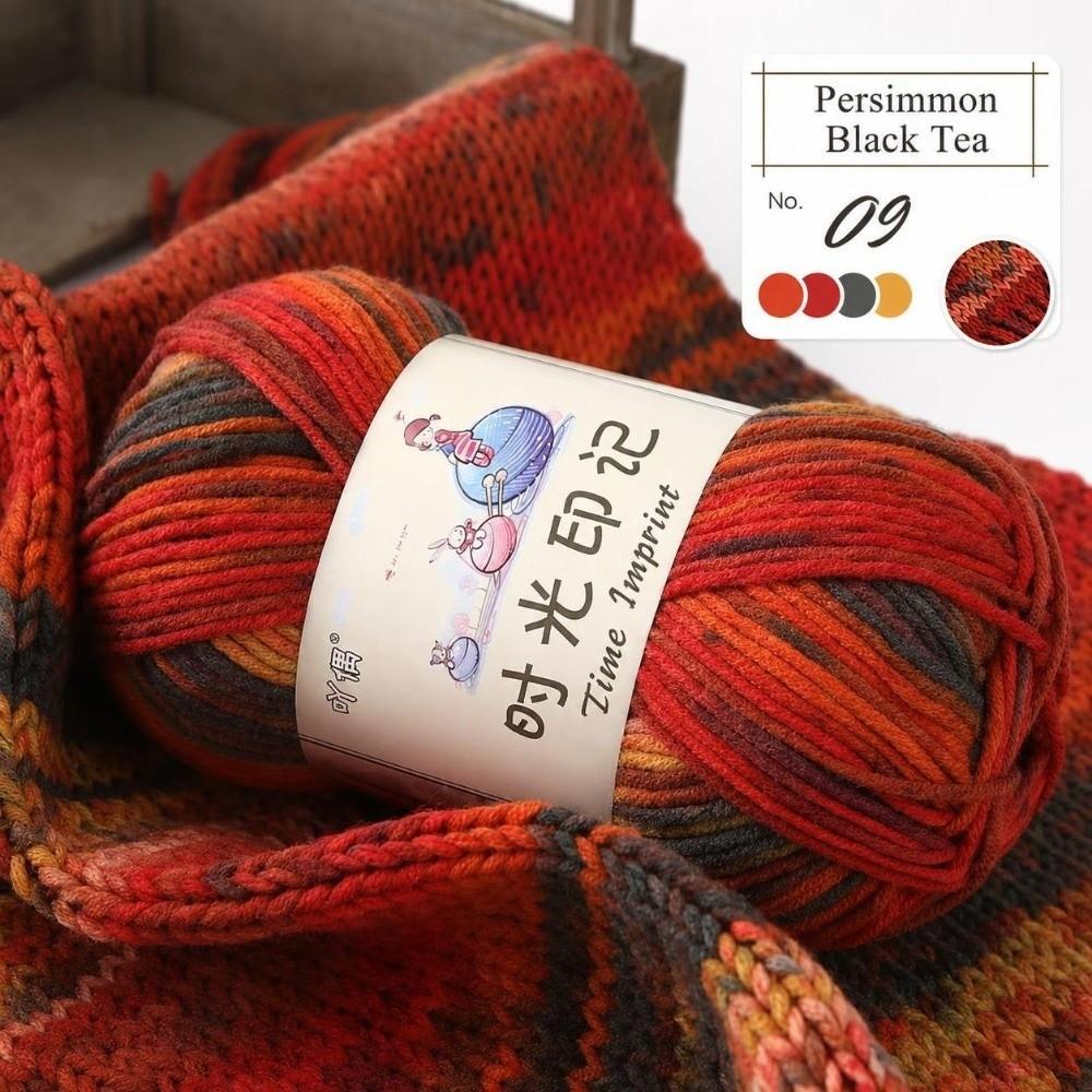 100g Per Roll Knitting Yarn Soft Handmade Yarn Knitting Sweaters Bags Blankets