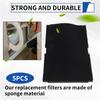 AD23-5 PCS Dryer Filters Replacement Parts Sponge For Beko/Grundig/Elektra Bregenz/Blomberg Part 2964840100 Tumble Dryer Spare P