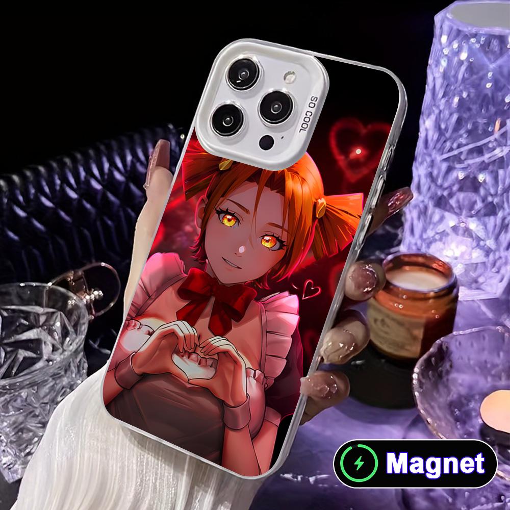 Everlasting Summer Alisa White Translucent MagSafe Mobile Phone Case for iPhone 17 16 15 14 13 12 11 X XR XS Air Pro Max Plus