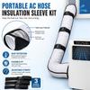 Adjustable Straps Air Conditioner Hose Cover Portable Exhaust Hose Cover  Indoor Cooling