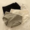 Women's Pure Cotton Antibacterial Breathable Japanese-Style Mid-Waist Sexy Hip Student Briefs