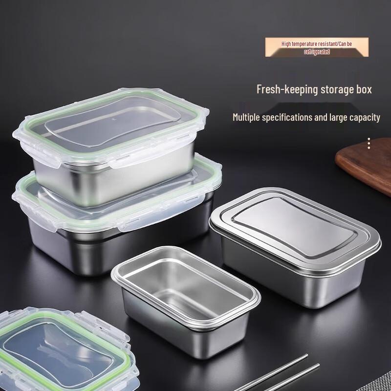 304 Stainless Steel Food Storage Container