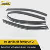 Chery 10 Fengyun 2 Rain Shield Trim with Plastic Bright Strips