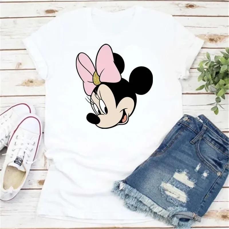 Oversized Unisex T Shirts Cartoon  Print Ladies Clothes Cute T Shirts Short Sleeve Tops Y2k Harajuku