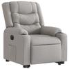 Electric Recliner Chair with Rising Function Cloud Grey Fabric