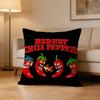 RRed Hot Chili Peppers Band Pillow Case Cushion Cover Throw Pillow Case For Car Sofa