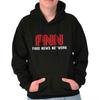 Смешная FNN Сеть Фальшивых Новостей Политическая Шутка Худи Толстовка с Капюшоном Мужская Женская