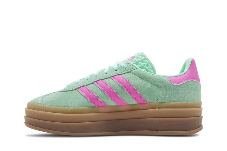 Women's Sneakers adidas Gazelle Bold Pulse Mint Pink (Women's) Pulse Mint/Screaming Pink/Gum